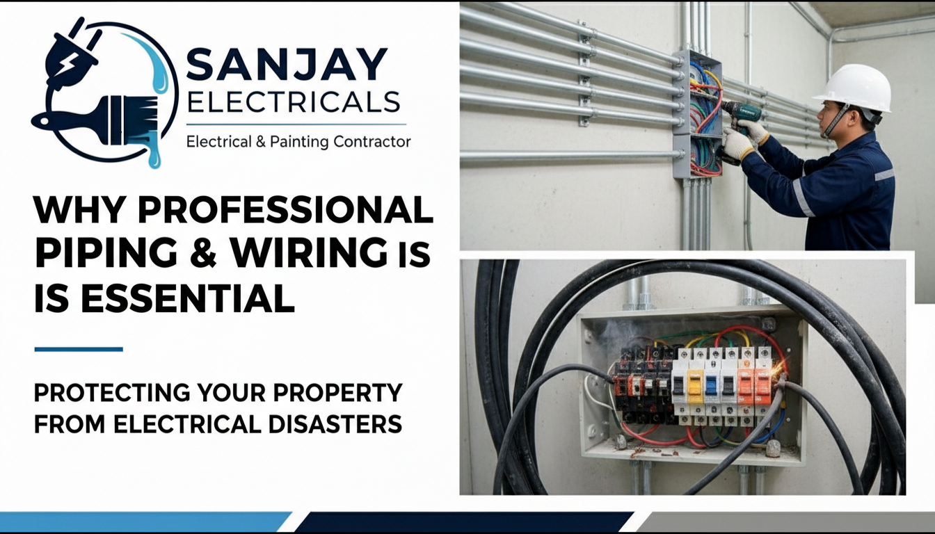 Why Professional Piping & Wiring Is Essential: Protecting Your Property from Electrical Disasters