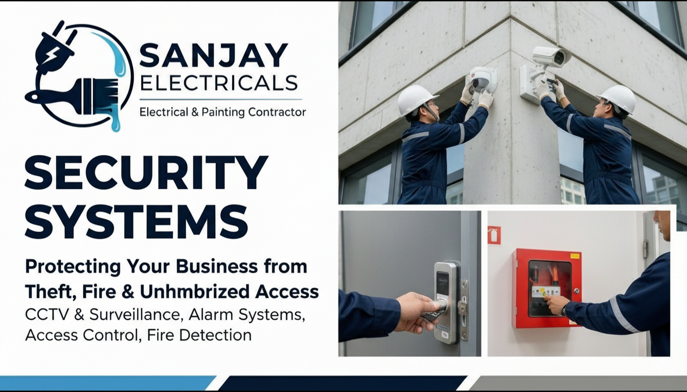 Why Security Systems Are Essential: Protecting Your Business from Theft, Fire & Unauthorized Access