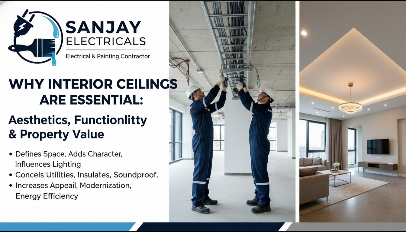 Why Interior Ceilings Are Essential: Aesthetics, Functionality & Property Value